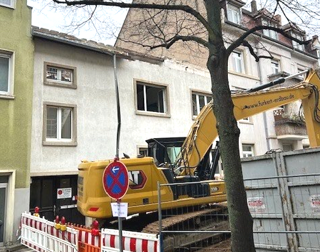 Neubau Vincentiusstrasse 5a Karlsruhe